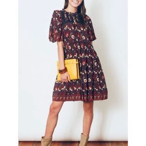 NEW Sea New York Women’s 0 Francesca Floral Print Dress